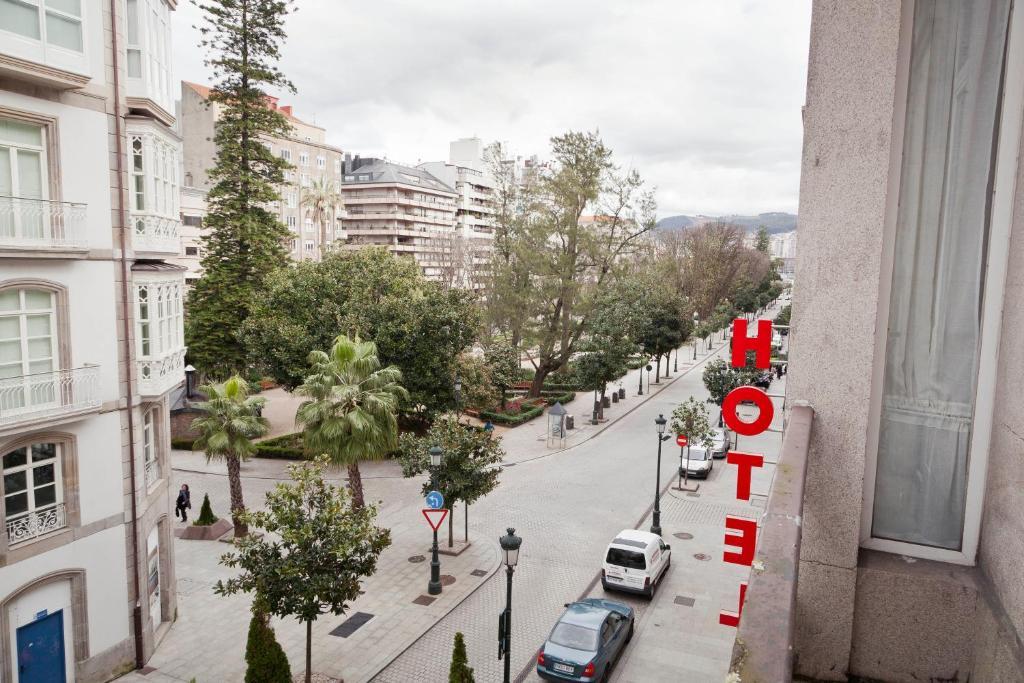Hotel Aguila Vigo Exteriör bild