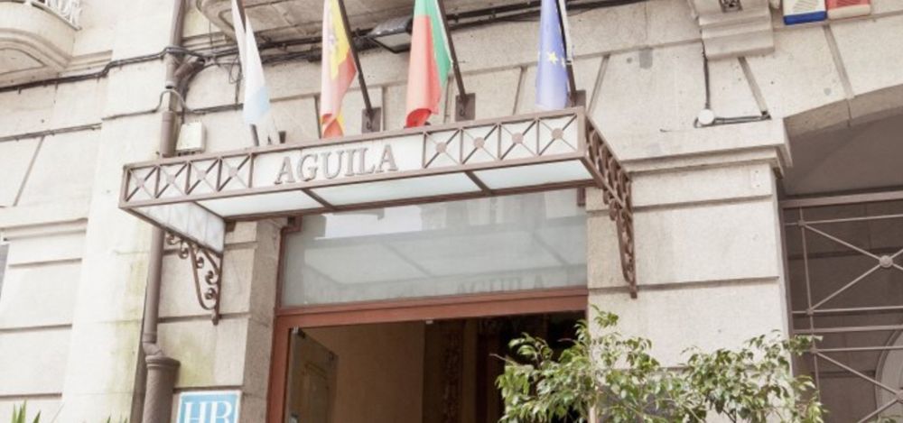 Hotel Aguila Vigo Exteriör bild